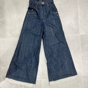 Vintage 90s Jean Paul Gautier Super Wide Leg and High Wasted Jeans